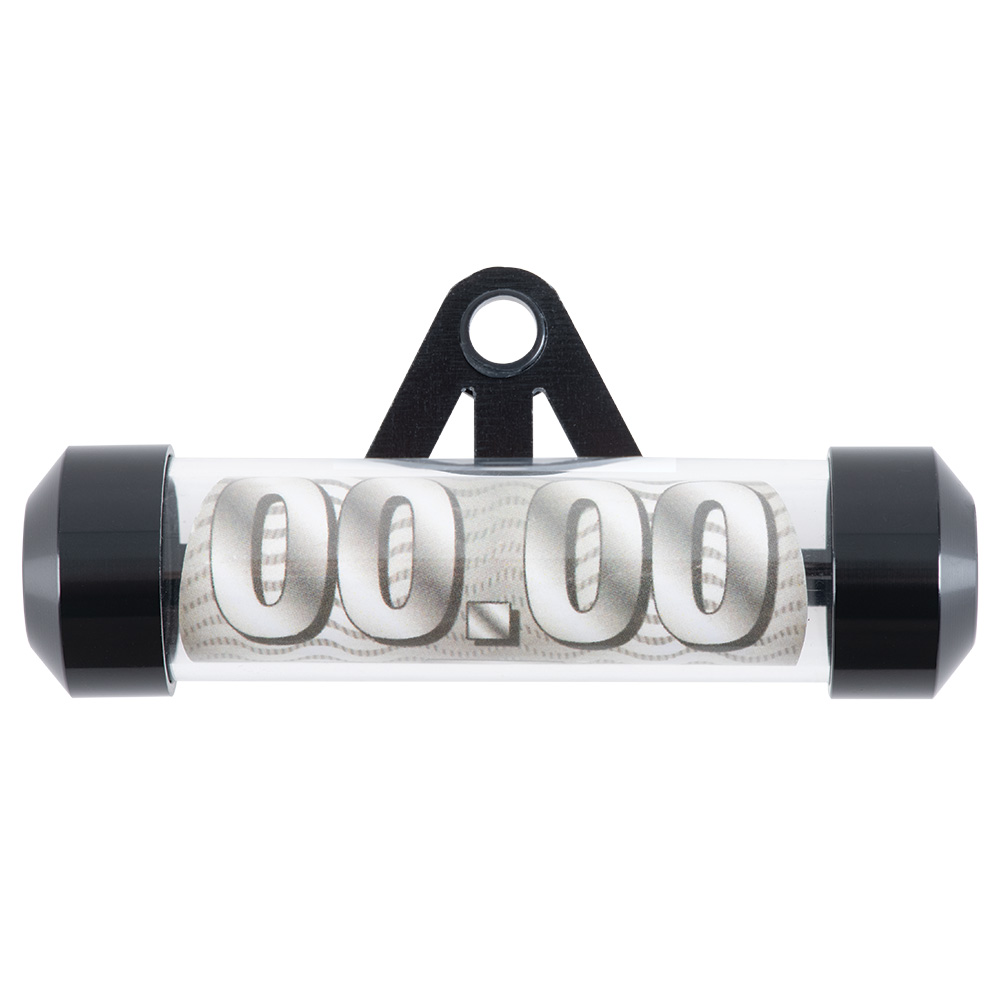 Oxford Oxford Tube Tax Disc Holder Black